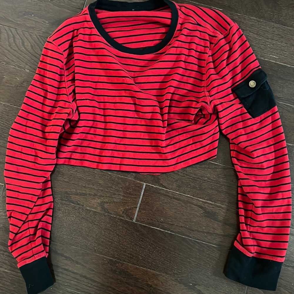 Oversize Ralph Lauren Crop